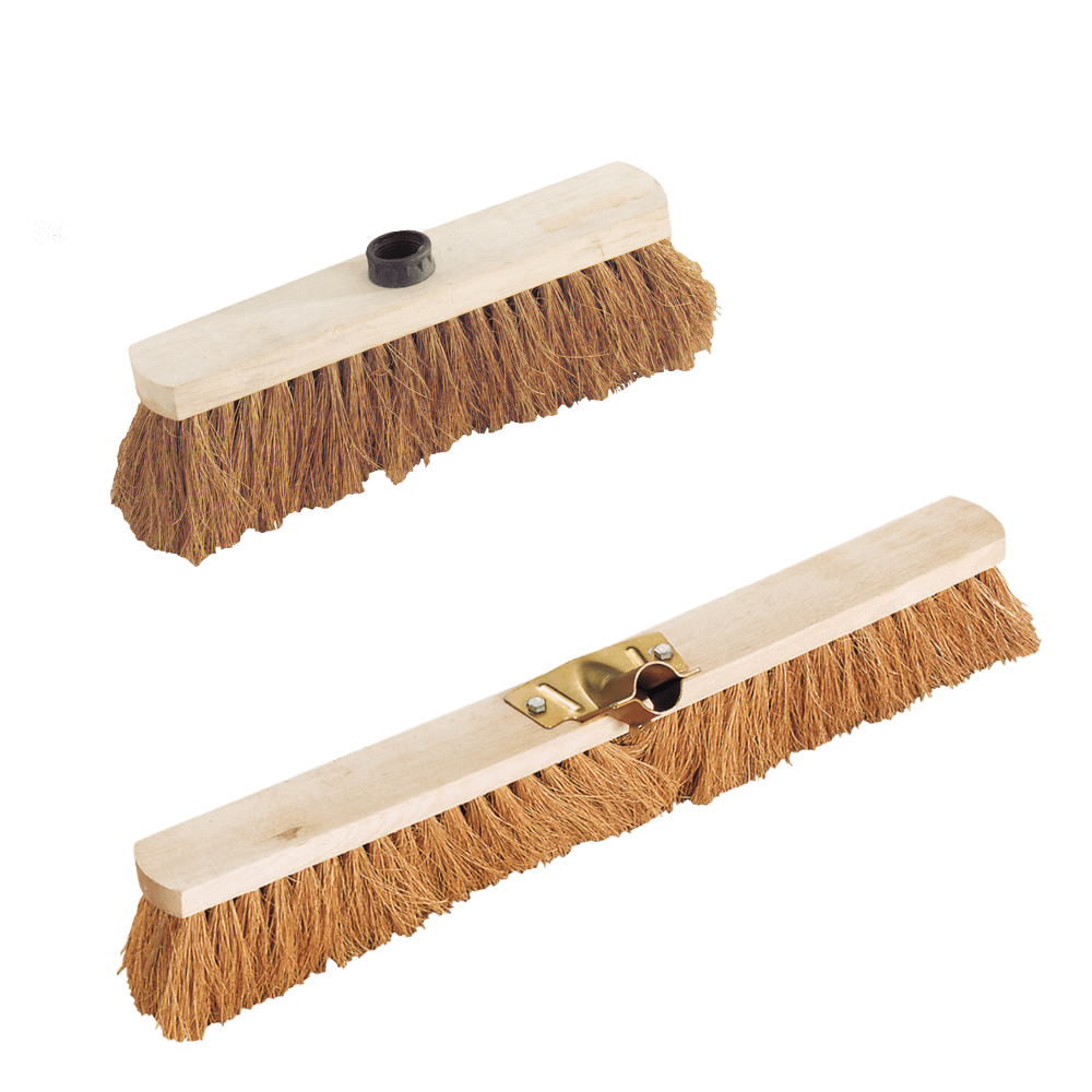 Escoba de madera 60cm