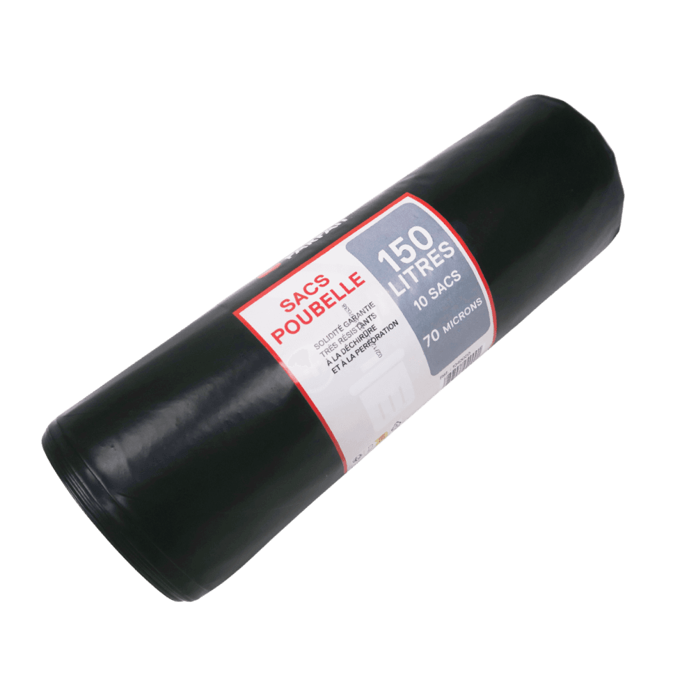 Bolsa de basura x 10 - Jumbo, resistente